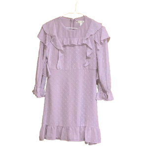 Poppies and Roses Ruffles and Dots Dress - EUC